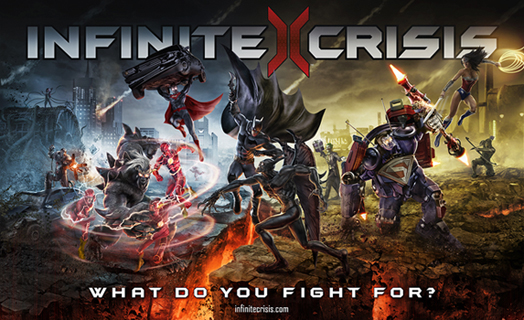 Infinite Crisis - Battle Scene